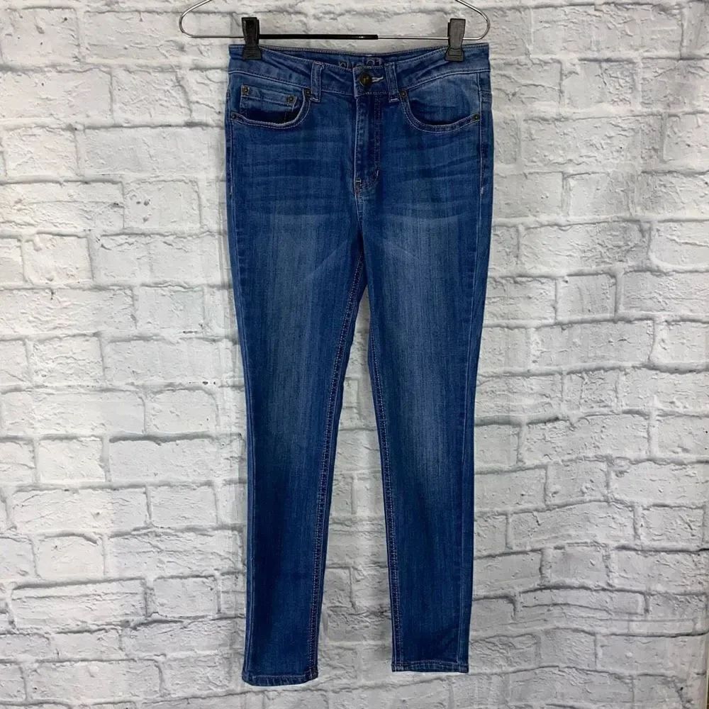 Rue 21 women 2 short cotton blend high rise jegging blue